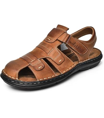 Amazon.com | Weatherproof Vintage Mens Brown Caged Cushioned 