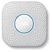 Google S3006WBUS Nest Protect, S3000BWES, 2nd Gen, Battery, 3-Pack Alarm-Smoke Carbon Monoxide Detector, 3, White