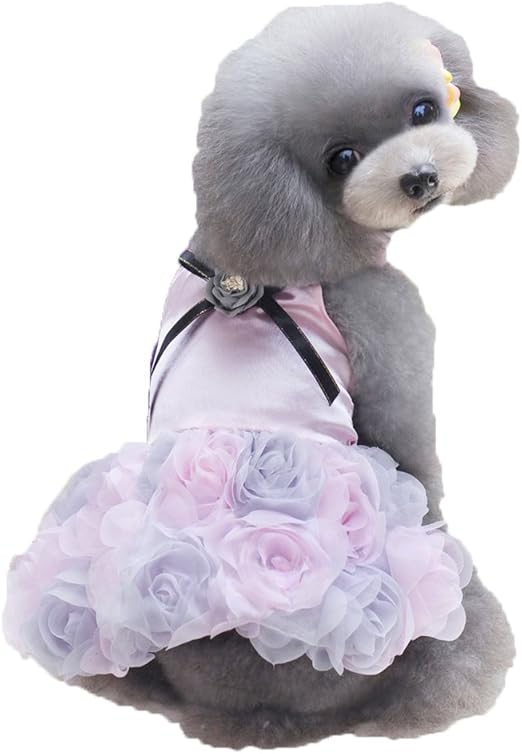 Amazon Com S Lifeeling Roses Dress Pet Costumes Sweet Shirts