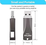 FISTAD 128GB USB 3.0 Flash Drive Metal Waterproof Pen Drive Portable Black view 4