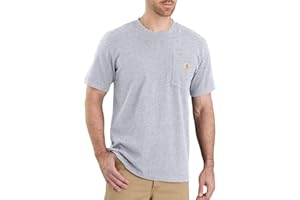 Carhartt Men's Relaxed Fit Heavyweight Short-Sleeve Pocket T-Shirt