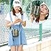 Goodhan Embroidery Canvas Crossbody Bag Cell phone Pouch Coin Purse for Women