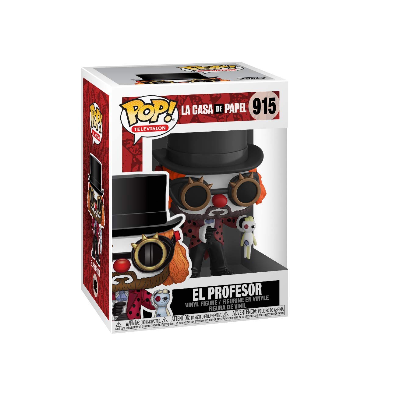 Funko POP! TV: La Casa De Papel - Professor - Money Heist - Collectable Vinyl Figure - Gift Idea - Official Merchandise - Toys for Kids & Adults - TV Fans - Model Figure for Collectors and Display