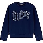 GUESS Boys' Eco Long Sleeve Crewneck Sweatshirt
