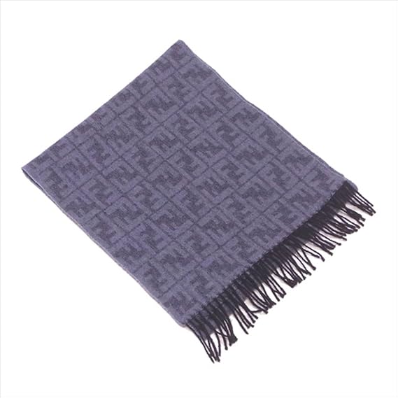 Amazon フェンディ Fendi マフラー フリンジ付き レディース メンズ 可 ズッカ 中古 J マフラー 通販