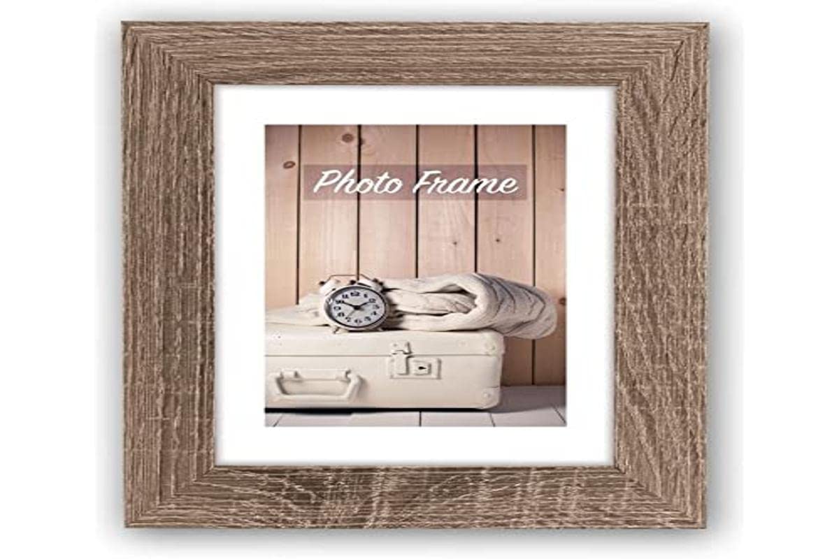 Zep Nelson 5" Photo Frame, Wood, Brown, 22.5 x 1.9 x 29.5 cm