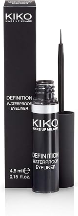 KIKO Milano Definition Waterproof Eyeliner - Liquid, Water-Resistant, Black view 5
