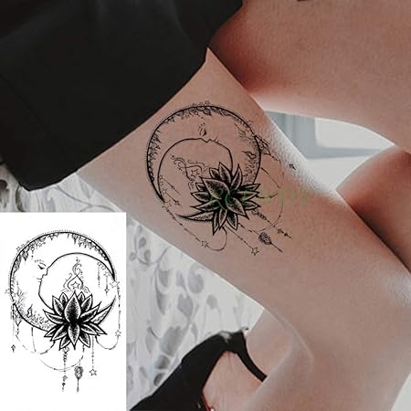 Sirène Bras Autocollant De Tatouage Temporaire Faux étanche Femmes Fille Corps Art Decal