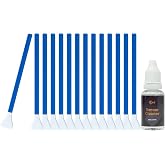 UES APS-C Camera Sensor Cleaning Kit (14 x 16mm Swabs + 15ml Solution) | UES APSC16 Sensor Cleaning Set - Compatible with Sony Nikon Canon Fujifilm DSLR Reflex &amp; Mirrorless Digital Camera CCD&amp;CMOS