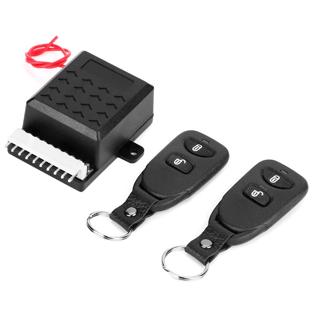Tbest Locking Kit, Remote Central Locking, Remote Locking, Central Locking Remote Universal Car Central Alarm System Remote Control Anti Theft Key Locking Kit