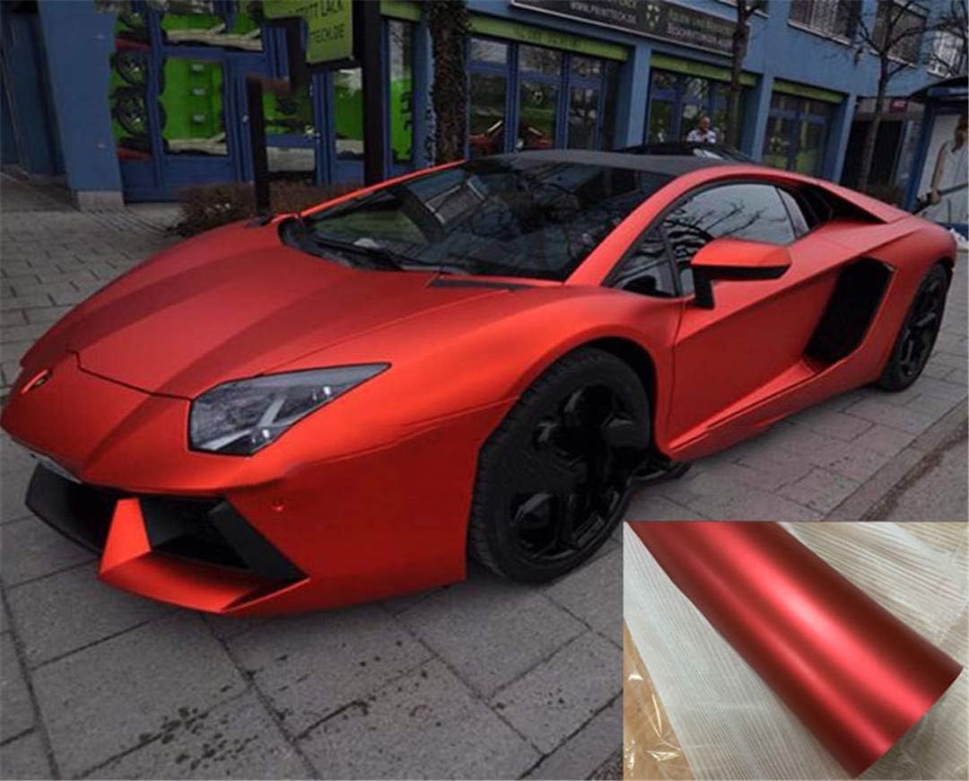 Amazon Com Uni Profms 15230cm Polymeric Pvc Matte Chrome Vinyl Car Wraps Sticker Color Changing Car Sticker With Air Bubble Car Decoration Sports Outdoors