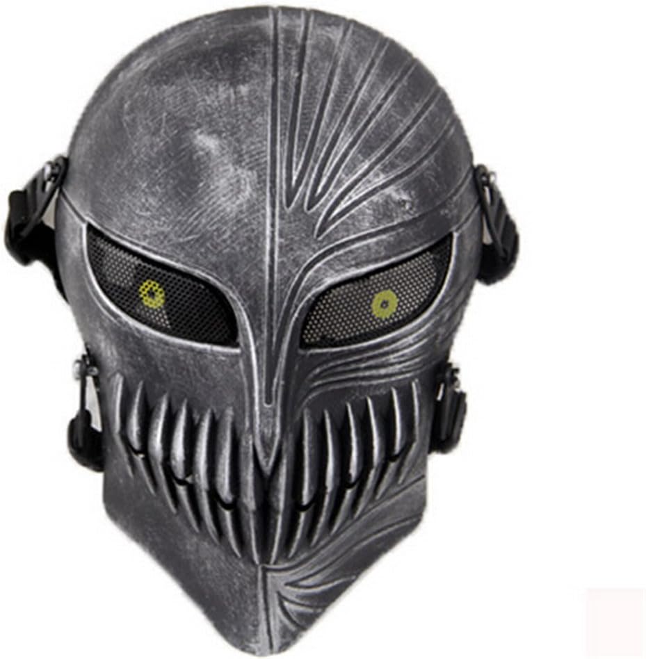 Mysun Full Face Halloween Mask ,Unisex Dustproof and Windproof Mask for Ski Cycling Motorcycle Field CS and Movie Props(yinhei)