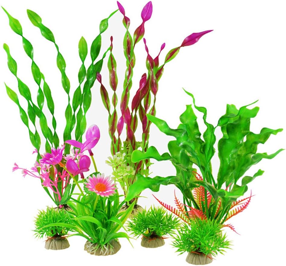 Aquatic Plants Artificial Fish Tank Decorations Plastic Hydroponic Plants Simulate Plants And Aquarium Landscape Vividly Set Of 7 Plastic Plants Aquarium Decor World Famous Sale Online Www Klevering Com