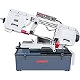 KAKA INDUSTRIAL BS-1018B 10" x 18" Horizontal Metal Bandsaw | 2HP Power Motor 220V 1PH | 4-Speed Step Pulley