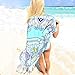 Saherewanr Womens Cover up Bohemia Tassel Swimsuit Beachwear Bikini Dress (New Blue)
