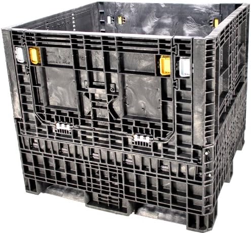 Orbis 45" x 48" x 42" Heavy-Duty Collapsible Bulk Container (2 Doors)