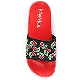 MeMoi Women's Cherries Lightweight Slides