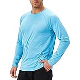 NAVISKIN Men's Rash Guard Shirts UPF 50+ Sun Protection Long Sleeve Shirts Quick Dry Lightweight