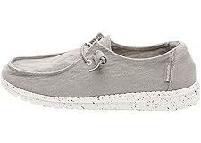 Hey Dude Women's Wendy Lace-Up Loafers Comfortable & Lightweight Ladies Shoes Multiple Sizes & Colors