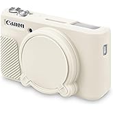 BOVKE Silicone Camera Case for Canon PowerShot SX740/ SX730 Digital Camera, SX740 Camera Soft Case Cover Rubber Camera Sleeve