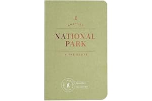 Letterfolk National Park Passport Journal — Pocket-sized Outdoor Experience Book (3.5" W x 5.5" H)