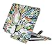 MOSISO Compatible with MacBook Air 13 inch A1466 / A1369 (Older Version Release 2010-2017), PU Leather Book Folio Protective Stand Cover Sleeve, Love Tree