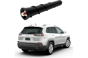 BASIKER 3.2 Inch Antenna for 2011-2025 Jeep Cherokee Grand Cherokee Compass Renegade, Dodge Journey Avenger Durango Dart Chrysler 200, Fiat 500, Car Roof Antenna, 68297936AA 5091100AA 5091100AB
