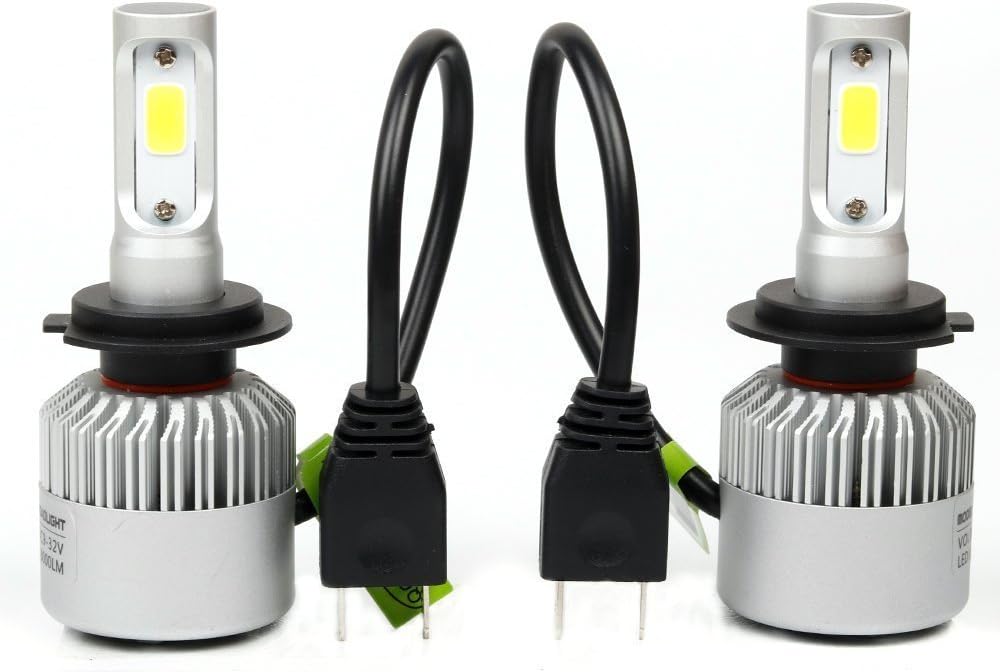 TBAO H7 COB LED Car Headlight Fog Light COB 8000lm Bridgelux LED Car Light Headlight Car Light