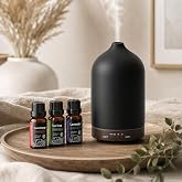 Ceramic 200ml Essential Oil Diffuser Timer 7 Soft Mood LED Lights | Smooth glazed 200ml ceramic shell,3 timing selections,7 soft cycle color lights, intelligent water shortage power off