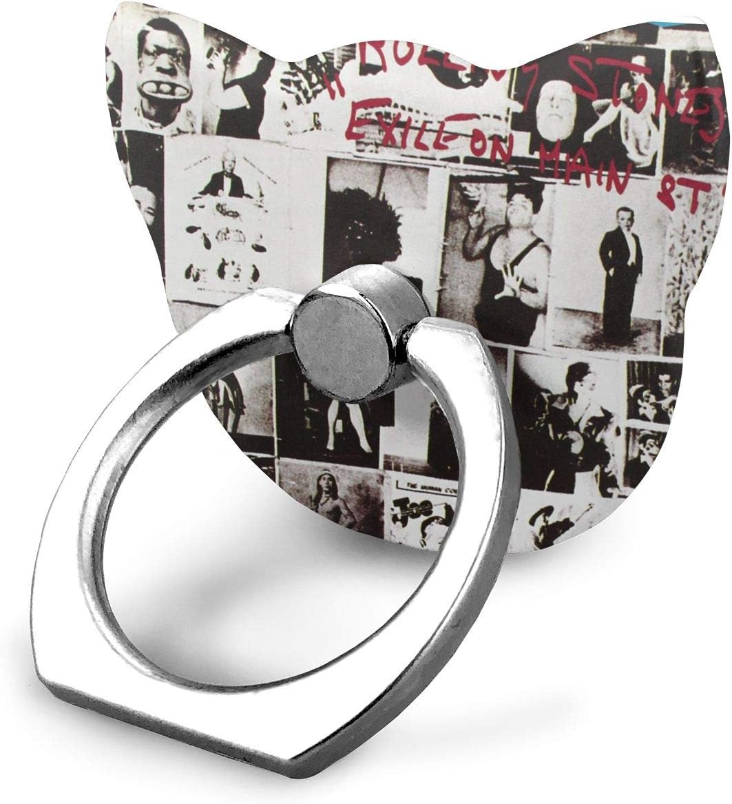 Amazon Co Jp Edithl ローリングストーン メインストリート電話リングスタンドホルダー フィンガーグリップスタンド カーマウント360度回転 ユニバーサル電話リングホルダー キックスタンド Iphone Ipad Samsung用 家電 カメラ