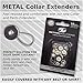 SALE! PREMIUM Shirt Collar Extenders -Stainless Steel Add 1/2-Full Size 5+1FREE