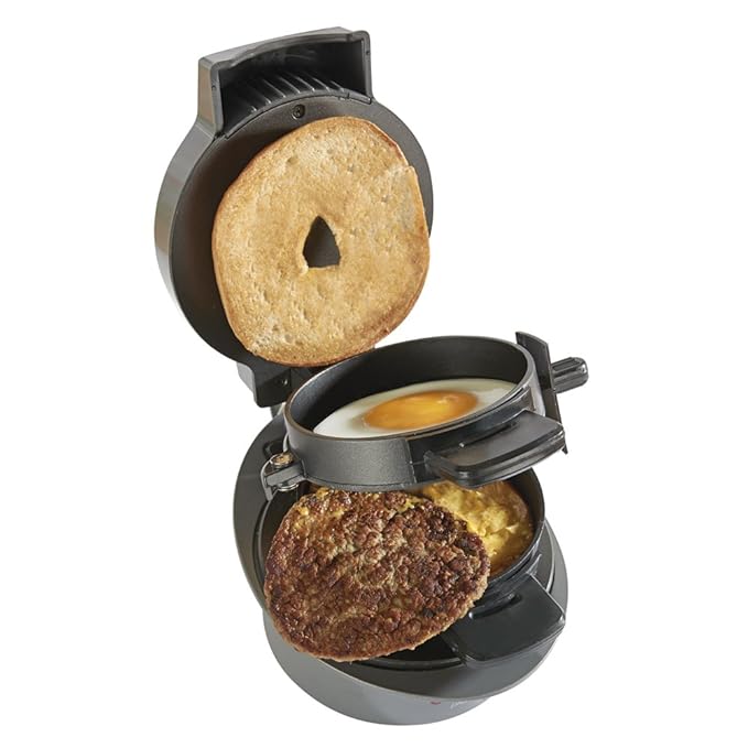 Cooks Professional Electric Breakfast Sandwich Maker Machine for