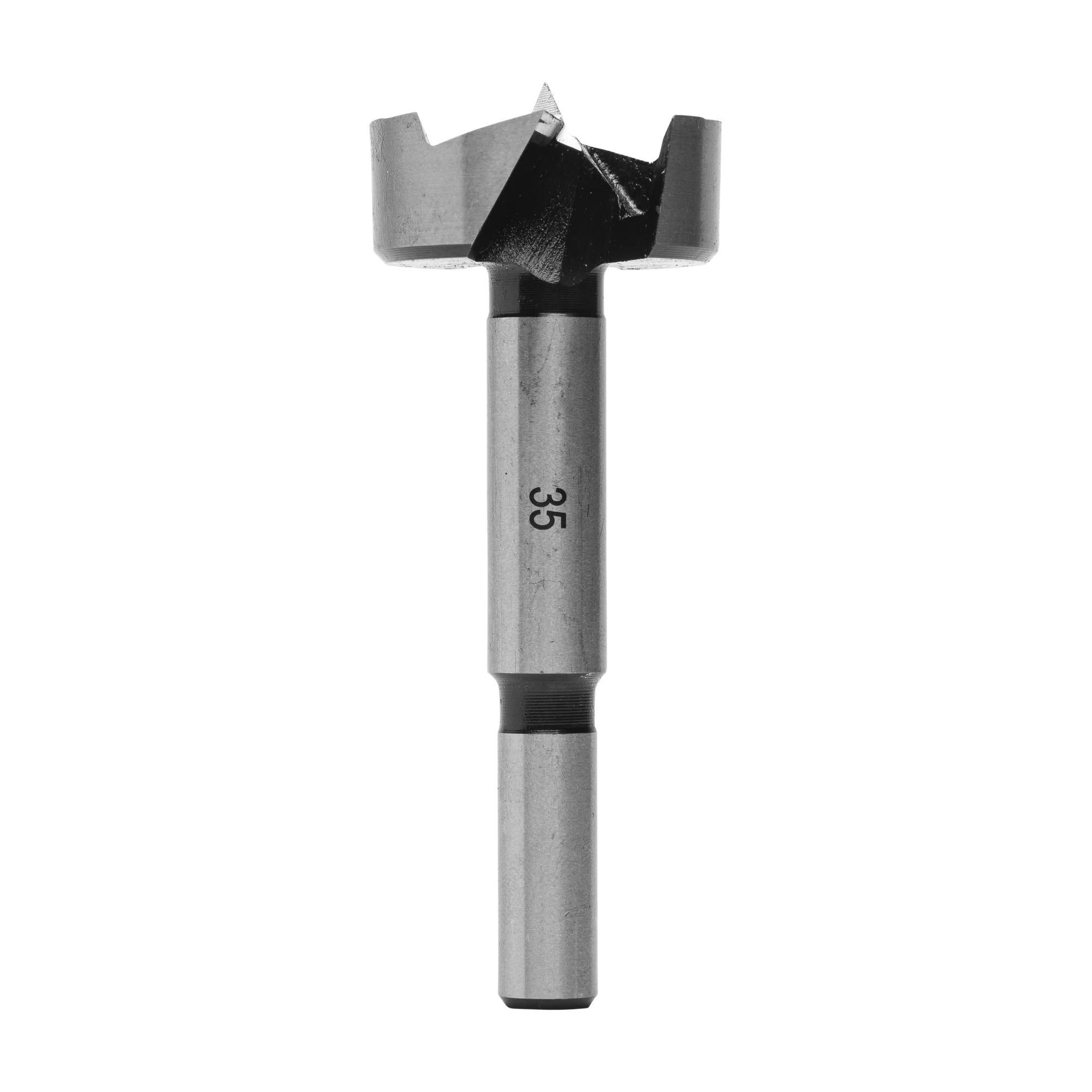 ENT 40235 Forstner Drill Premium Quality Forged Diameter (D) 35 mm, NL 60 mm, GL 90 mm, S 10 mm