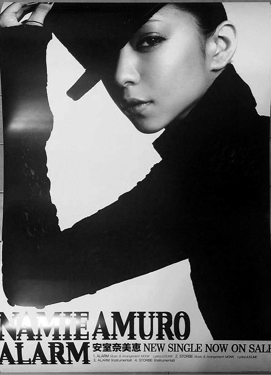 Amazon 安室奈美恵alarm海外版告知ポスター アイドル 芸能人グッズ 通販