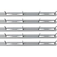 House2Home 30" Upholstery Metal Tack Strips, Fabric Reupholstery Supplies for Furniture, Couch, Chair, and Sofa, Includes Ins