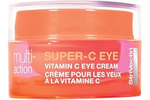 StriVectin Super-C Eye Vitamin C Eye Cream, Brightening and Firming, Boost Skin Dullness with Hyaluronic Acid, 0.51 Oz