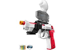 WonderFitter M9 VR Pistol Controller for Meta Quest 2/3/3S SteamVR HTC Vive PICO Realistic Shooting Simulator with Recoil Trigger Pull Detachable Magazine FPS Gun Accessory for Pavlov Onward Half-Life