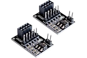 2pcs Robojax Adapter for NRF24L01 Transceiver Module for Arduino 4V to 12V (2pcs Adaptor)