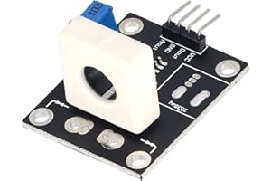 DC 5V WCS1700 Hall Hall Effect Sensor,Current Detection Sensor Module 70A with Adjustable Short Circuit Overcurrent for LM393