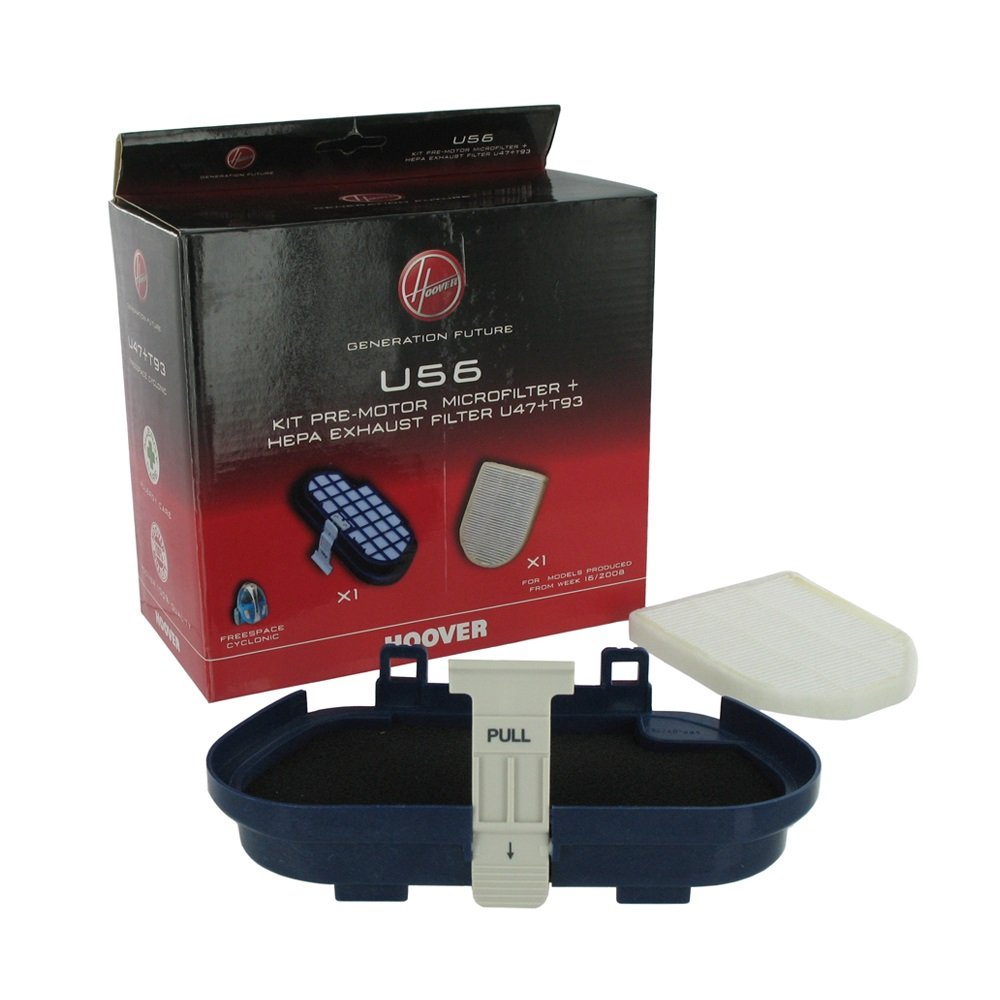 Hoover Genuine U56 Cyclonic Filter Kit for The Freespace Cylinders