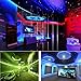 Blue Wind Led Strip Lighting 5M 16.4 Ft 5050 RGB 300leds Flexible Color Changing Full Kit with 44 Keys IR Remote Controller +Control Box+ 12v 5A Power Supply