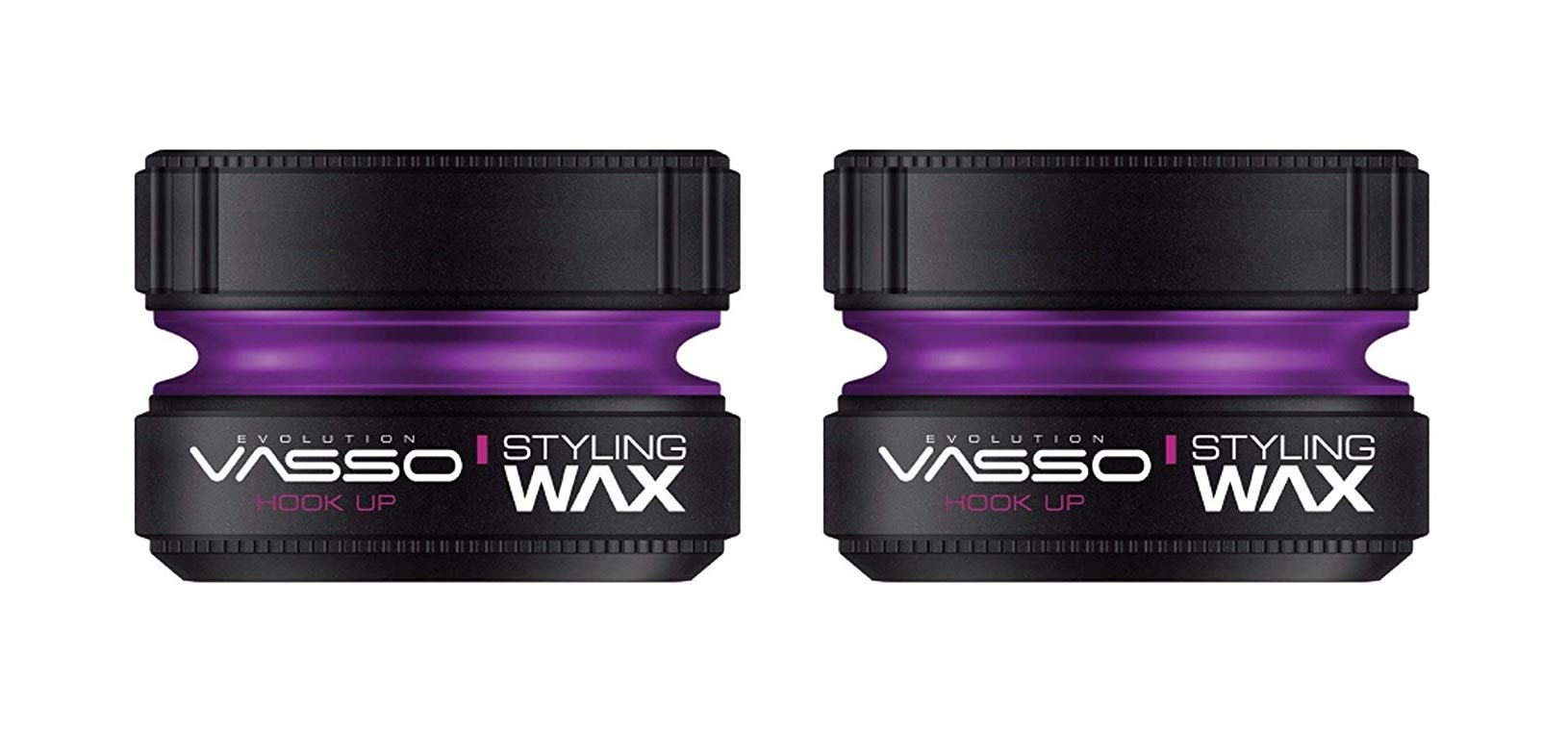 Vasso Pro Aqua Hook Up Hair Styling Water Based Gel Wax (2 Pieces Offer), Purple