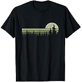 Trees Wildlife Nature Vintage Forest T-Shirt