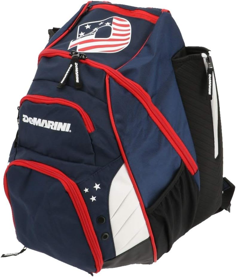 DeMarini Voodoo Rebirth Baseball Backpack-Black: Sports & Outdoors