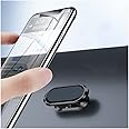 Car Magnetic Mobile Phone Holder,360° Rotation of Eight Magnetic Aluminum Alloy Dashboard Car Phone Holder,Compatible iPhone 13 Pro Max / 13 Pro and All Smartphone (Black)