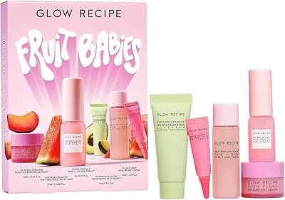 Glow Recipe Fruit Babies Skincare Kit 5-Piece Gift Set Travel Size