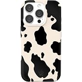 VELVET CAVIAR for iPhone 16 Pro Case Cow Print - Compatible with MagSafe [10ft Drop Tested]