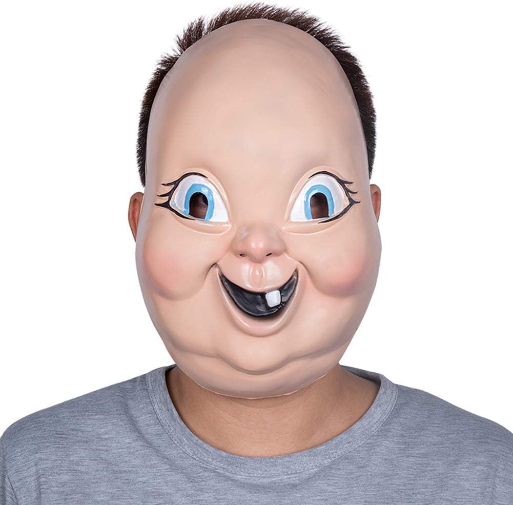 Wtter Halloween Happy Death Day Mask Horror Movie Cosplay Replica