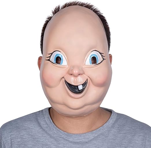 Wtter Halloween Happy Death Day Mask Horror Movie Cosplay Replica