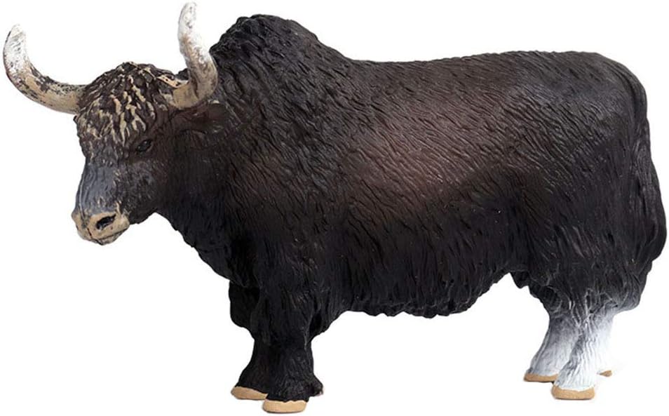 Amazon.com: Flormoon Animal Figures Realistic Yak Plastic Early